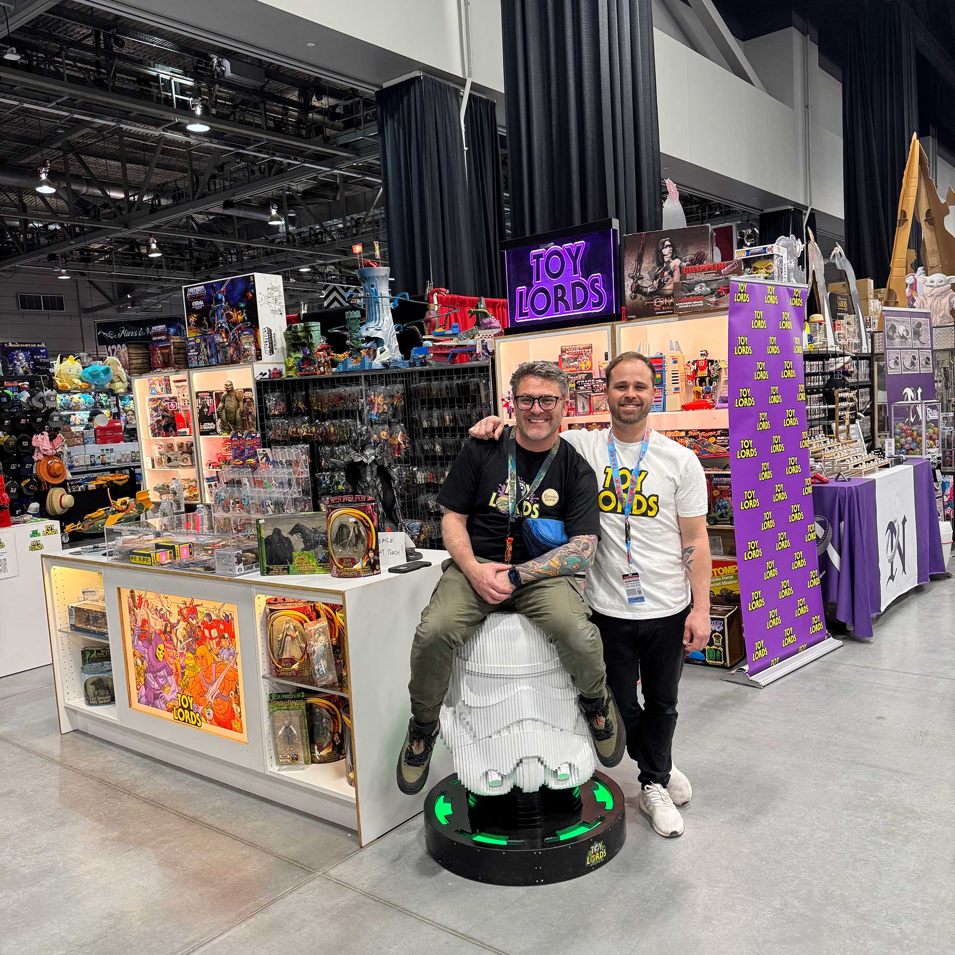 Toy Lords Booth at Fan Expo