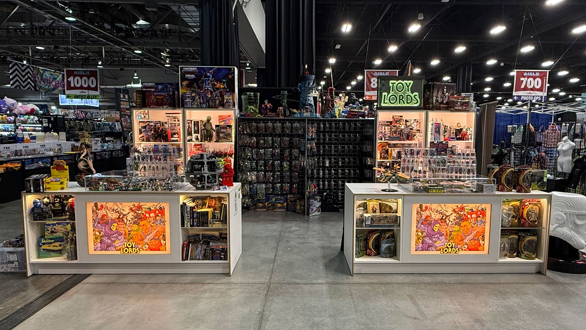 Toy Lords Booth at Fan Expo