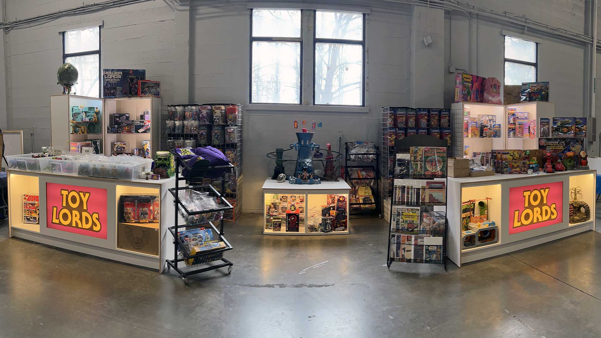 Toy Lords Booth at Vancouver Comic & Toy Show